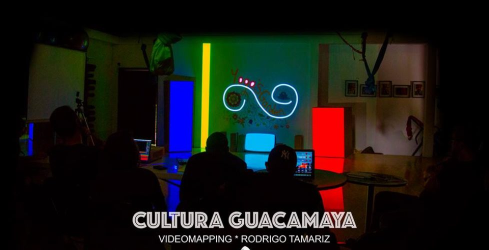 Curso de Videomapping en Honduras (Cultura Guacamaya)